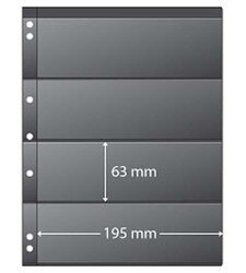 4 Row Stamp Clear Binder Page